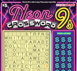 NEON 9s CROSSWORD